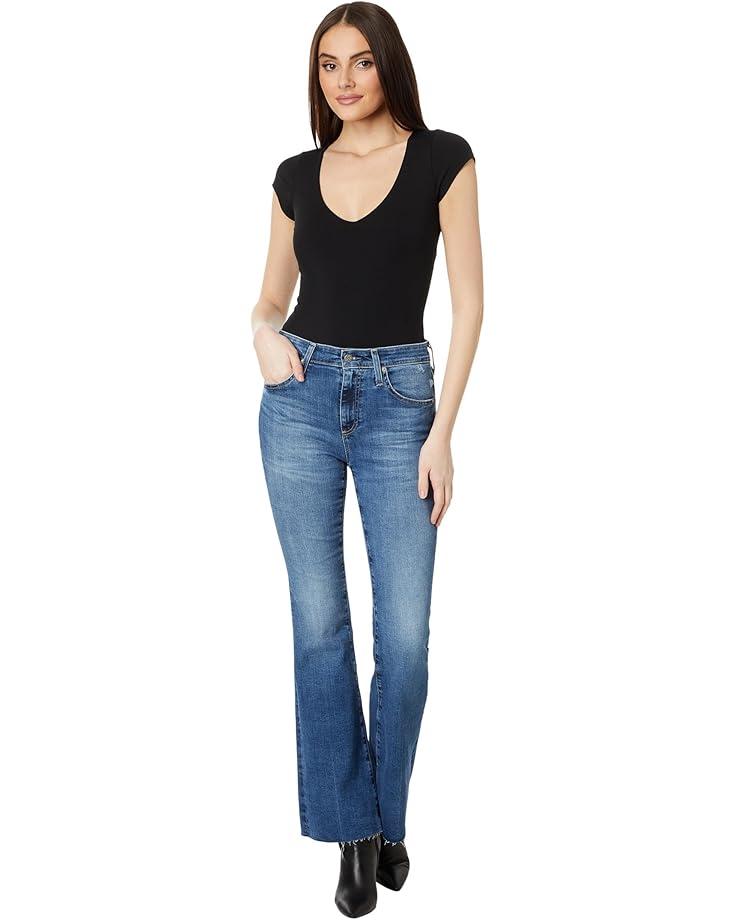 Farrah Mid Rise Crop Boot Jeans in Carlisle Product Image