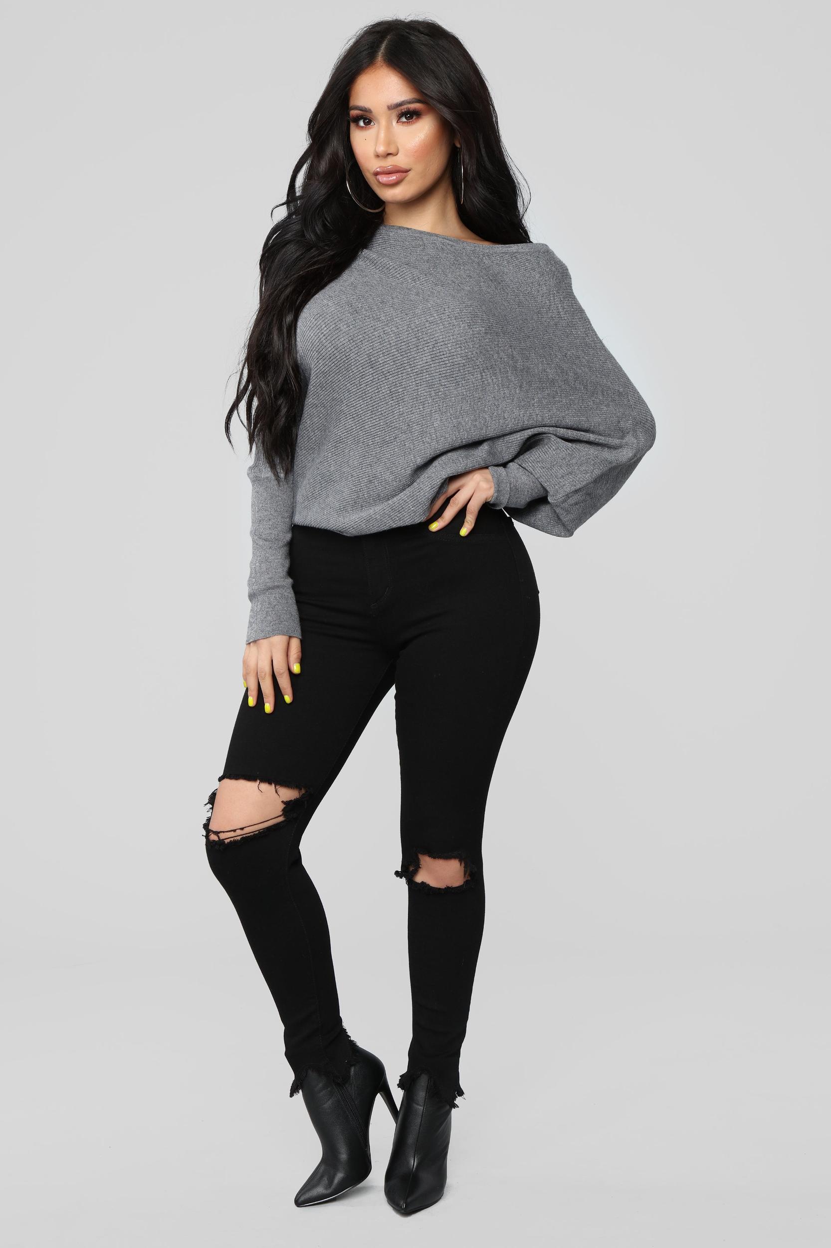 Karly Sweater - Grey Product Image