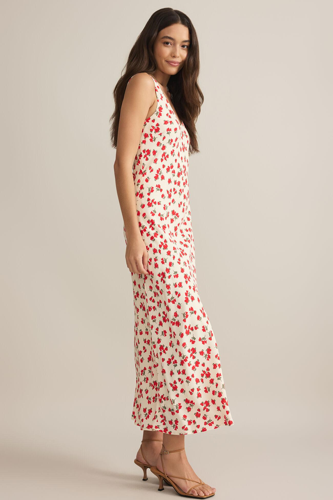 Hana La Rosa Ditsy Maxi Dress Product Image