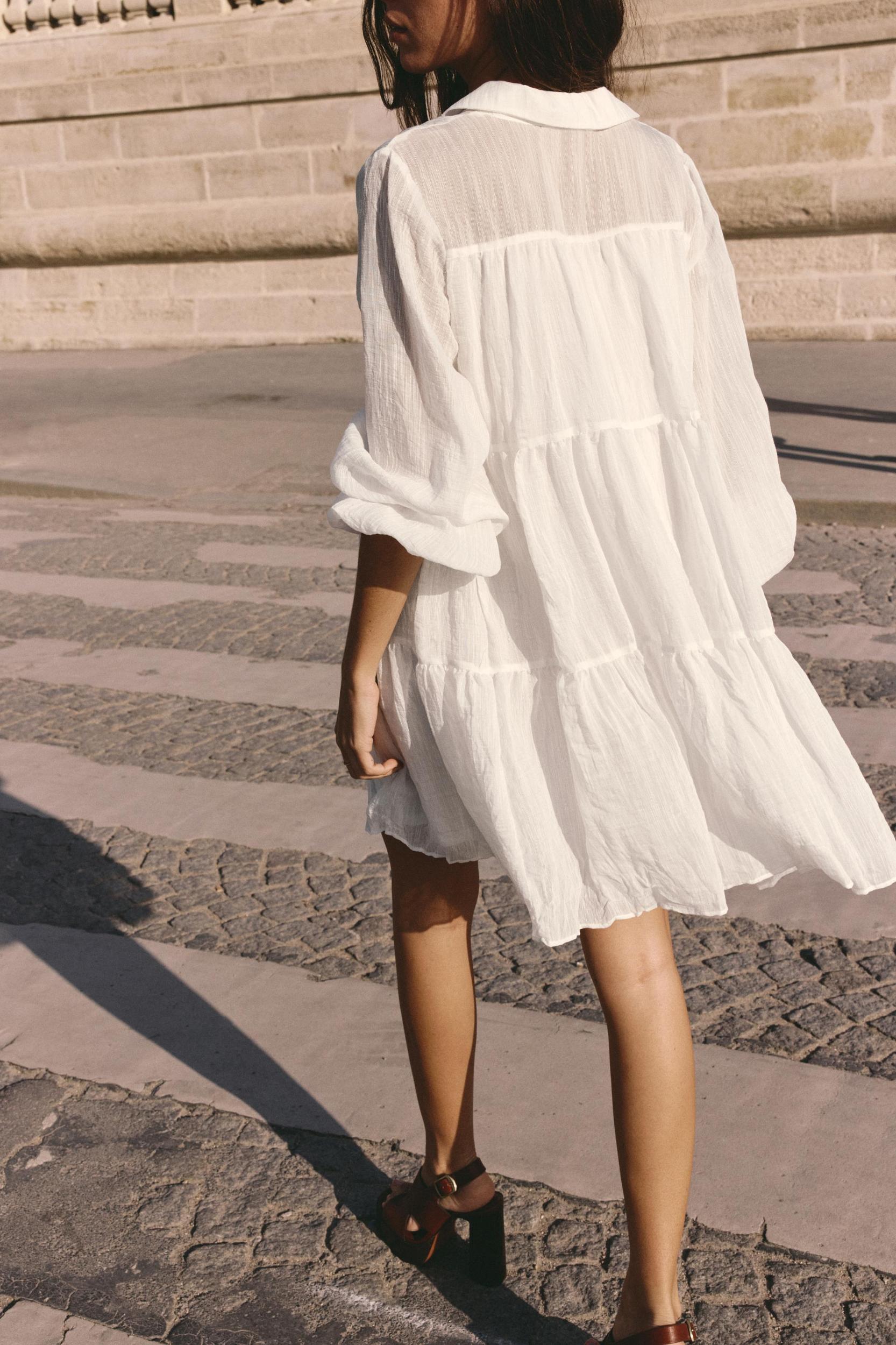 SHORT TIERED DRESS Product Image