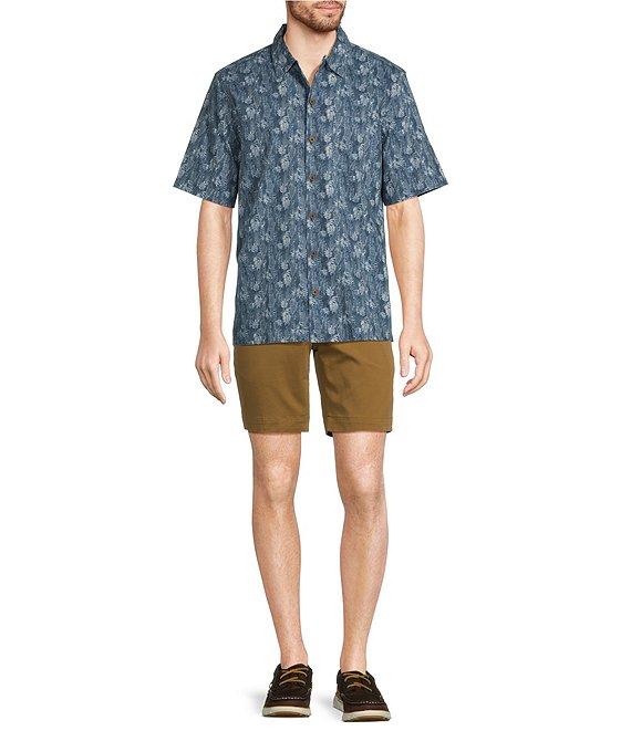 L.L.Bean Tropics Print Short Sleeve Woven Shirt Product Image