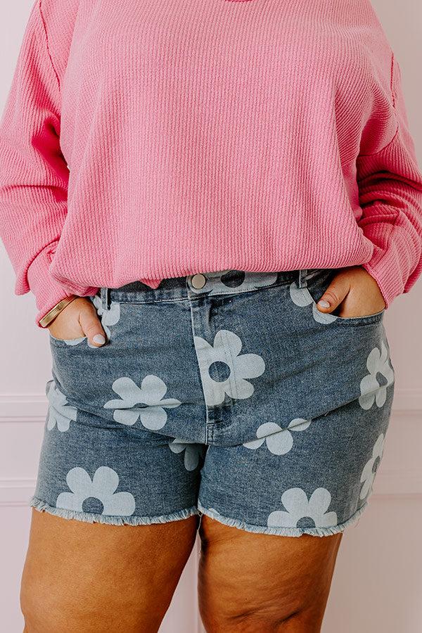 The Becca High Waist Shorts Curves Product Image