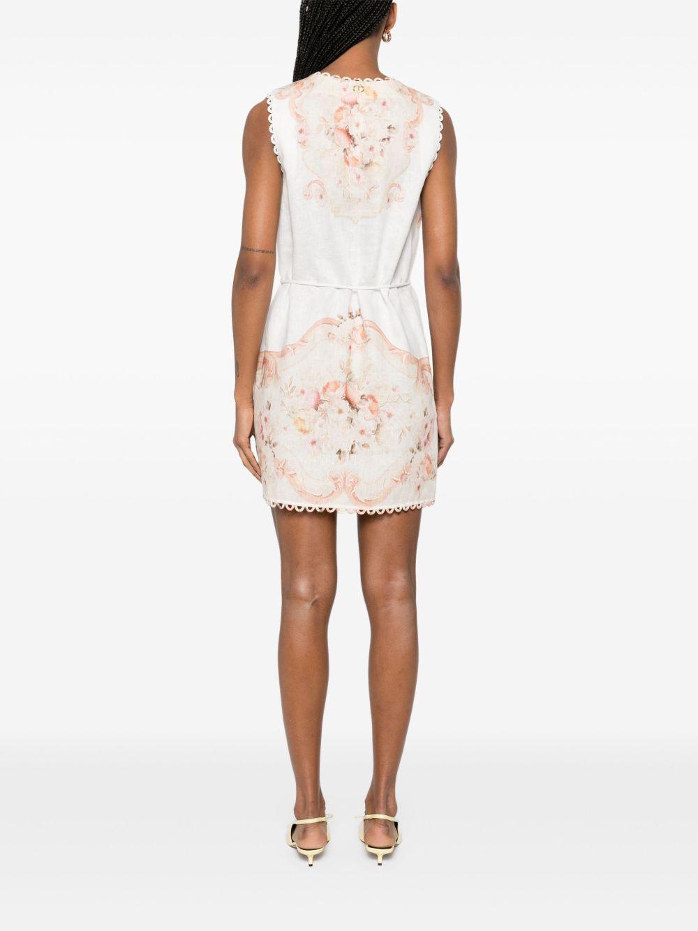 floral-printed mini dress Product Image