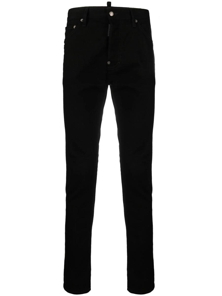 DSQUARED2 Cool Guy Mid-rise Skinny Jeans In Black Product Image