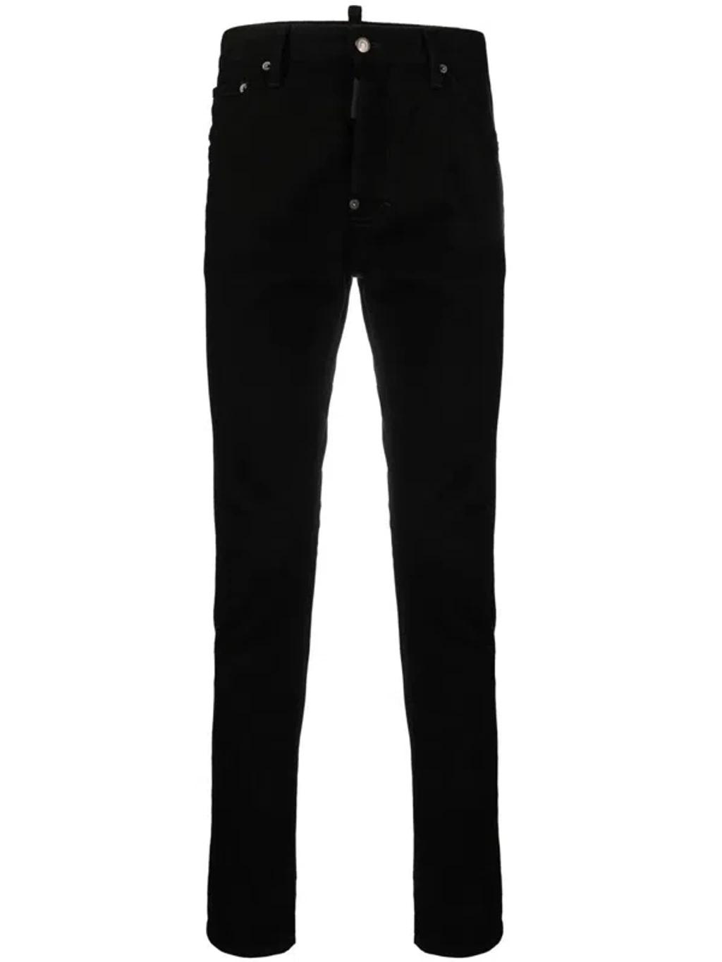 DSQUARED2 Cool Guy Mid-rise Skinny Jeans In Black Product Image
