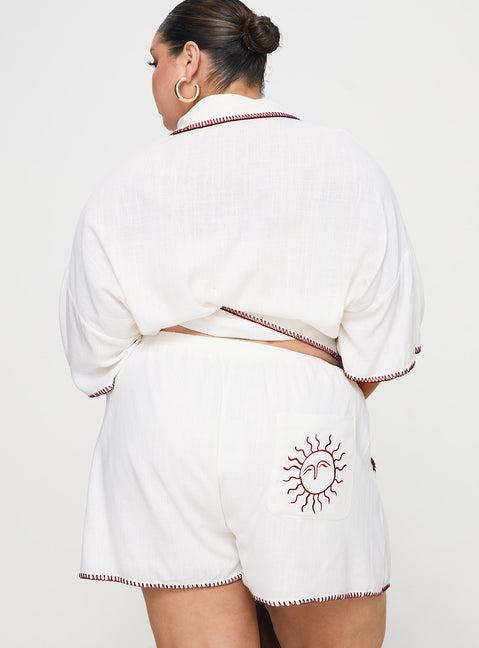 Palm Set White Curve Product Image