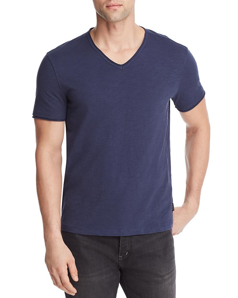 John Varvatos Star Usa Slub V-Neck Tee Product Image