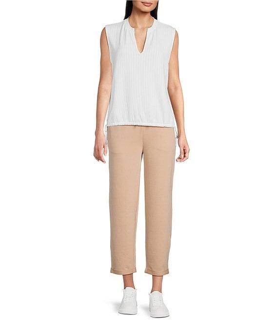 Kinesis Drawstring Elastic Waist Roll Cuff Sweatpants Product Image