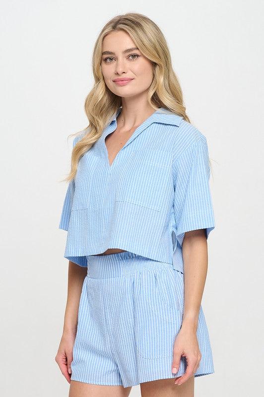 Cerulean Stripe Set Product Image