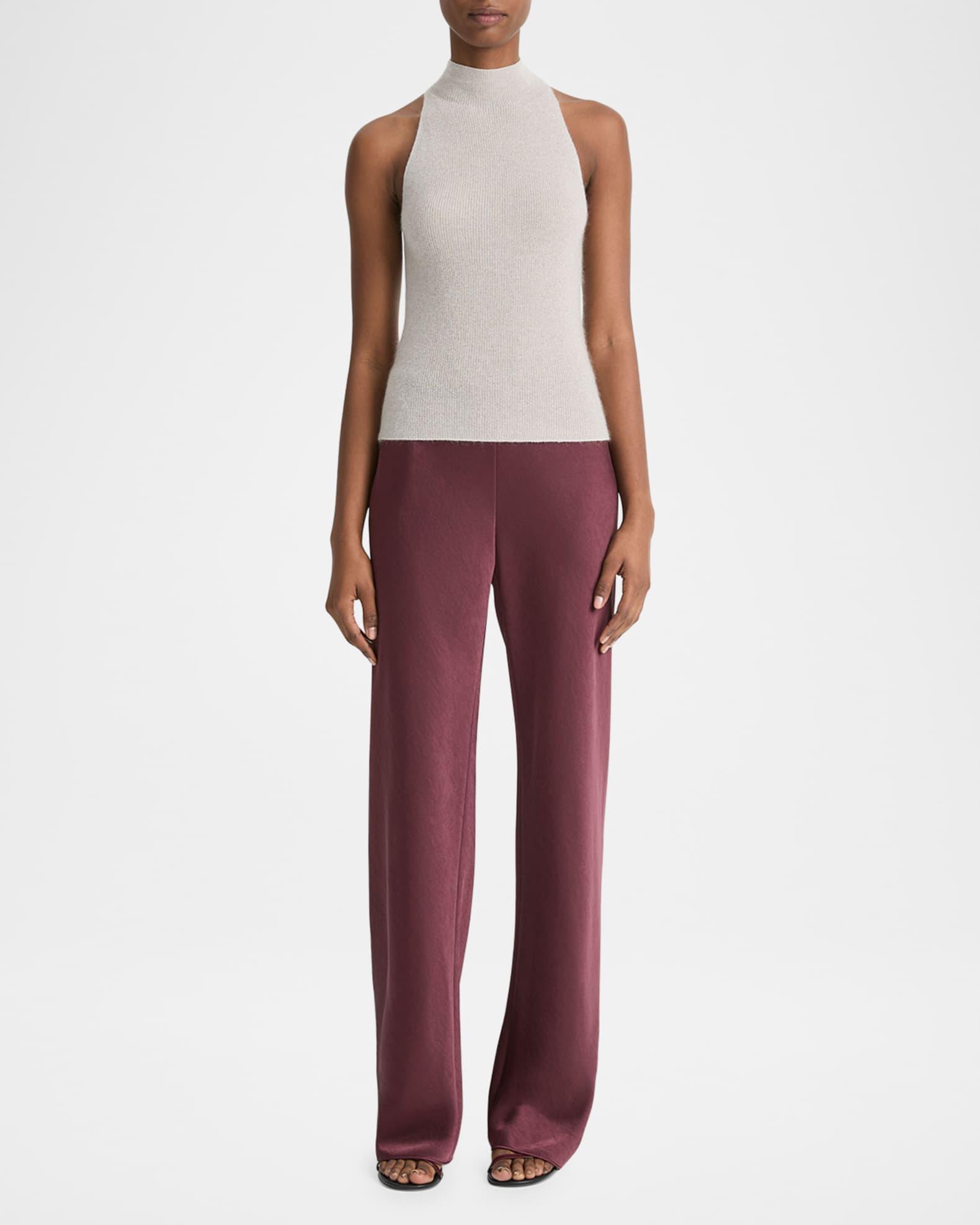 Metallic Mock-Neck Tank Top Product Image