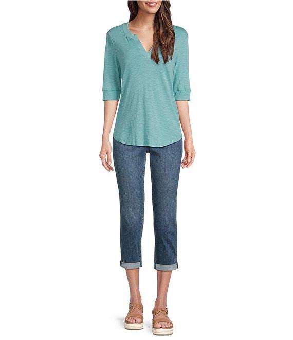 NYDJ Chloe Lift Tuck® Technology Mid-Rise Skinny Capri Jeans Product Image