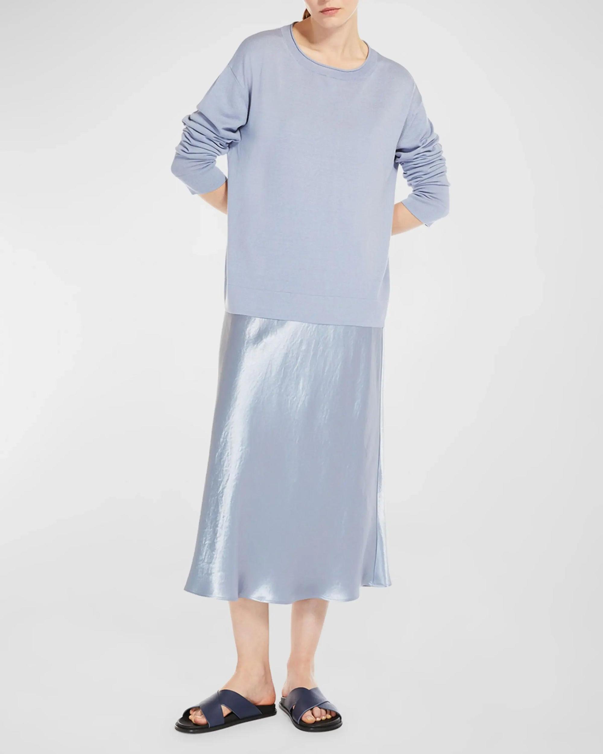 Max Mara Pensile Silk and Cotton Yarn Sweater Product Image