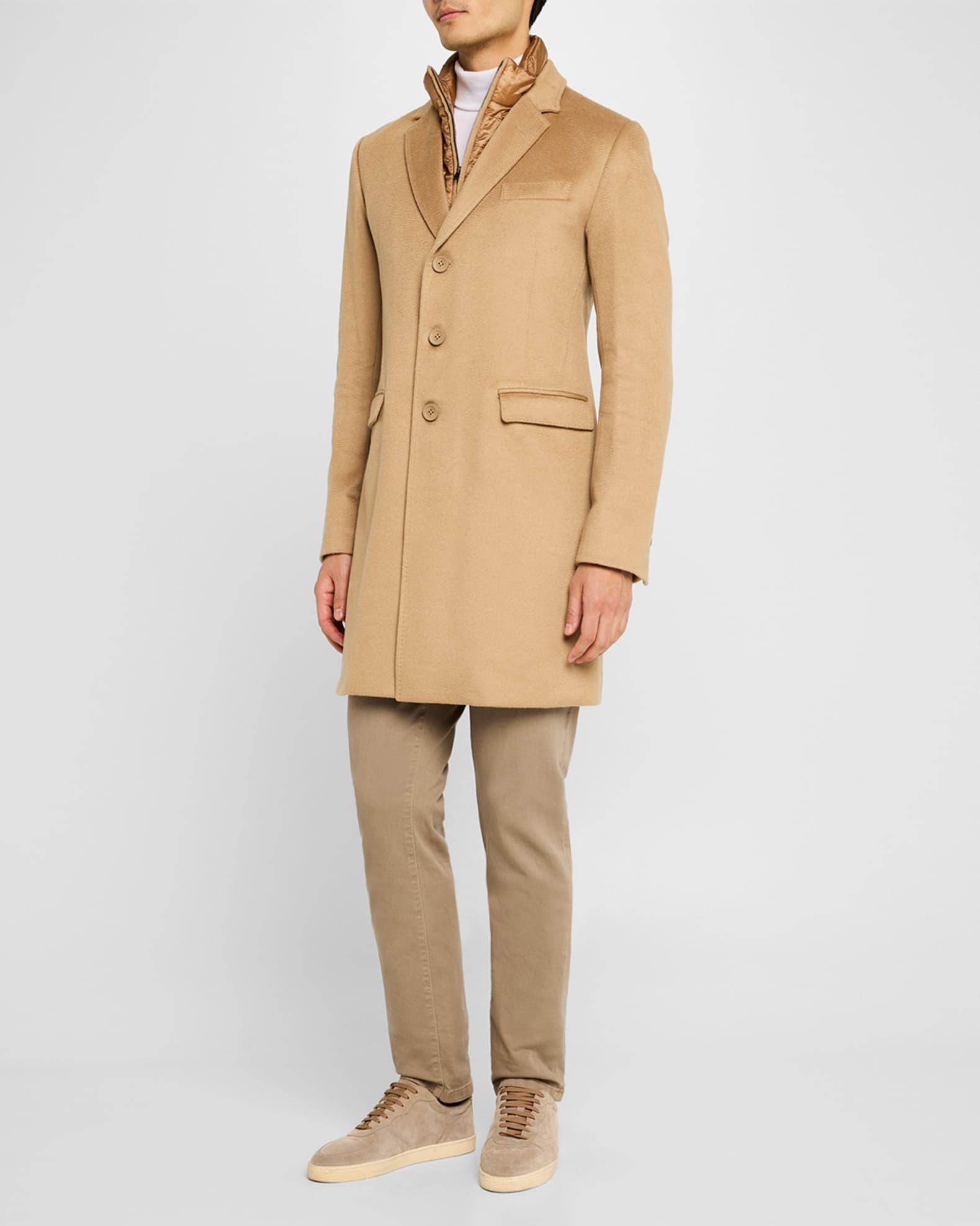 Men's Cashmere Topcoat with Windguard Product Image