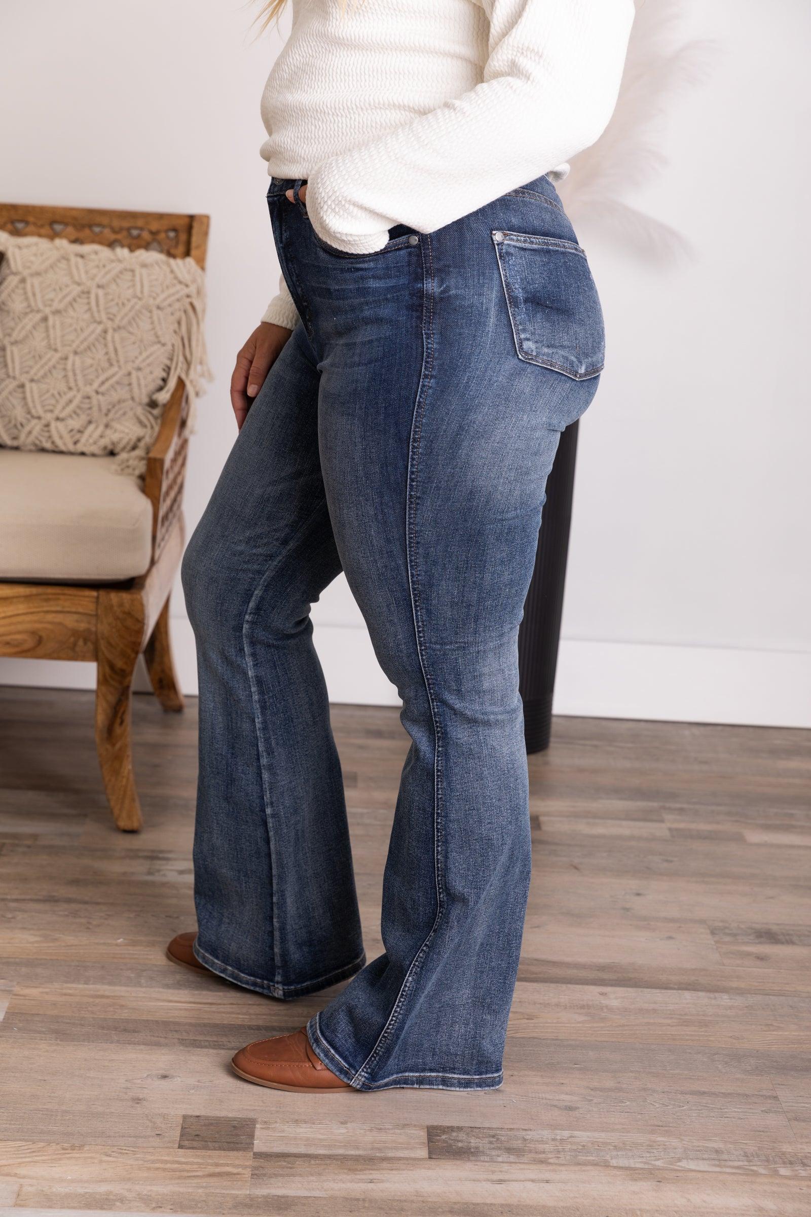 Judy Blue Tummy Control Flare Jeans Product Image