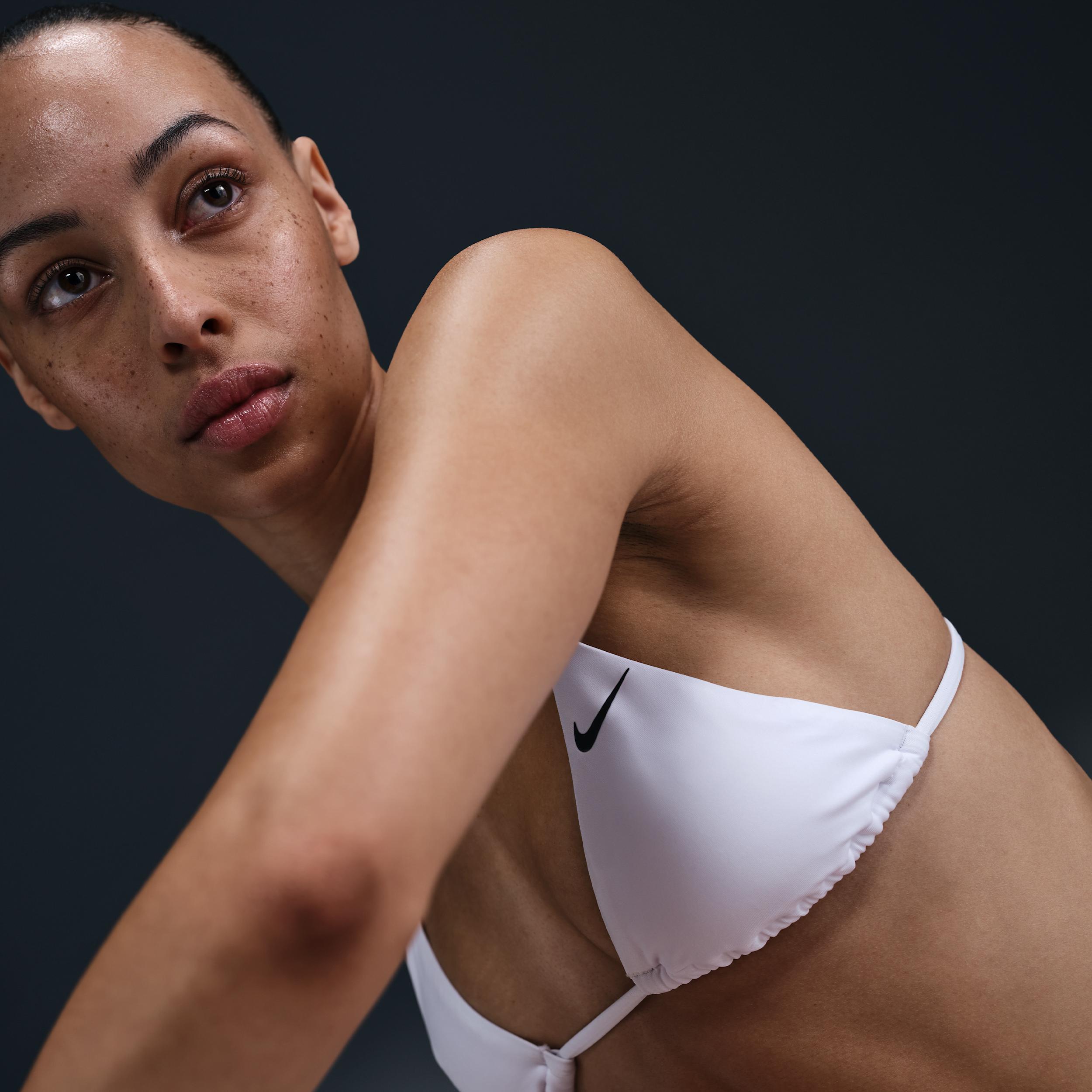 Nike Womens Swim Essential Triangle Bikini Top | NESSF239-100 Product Image