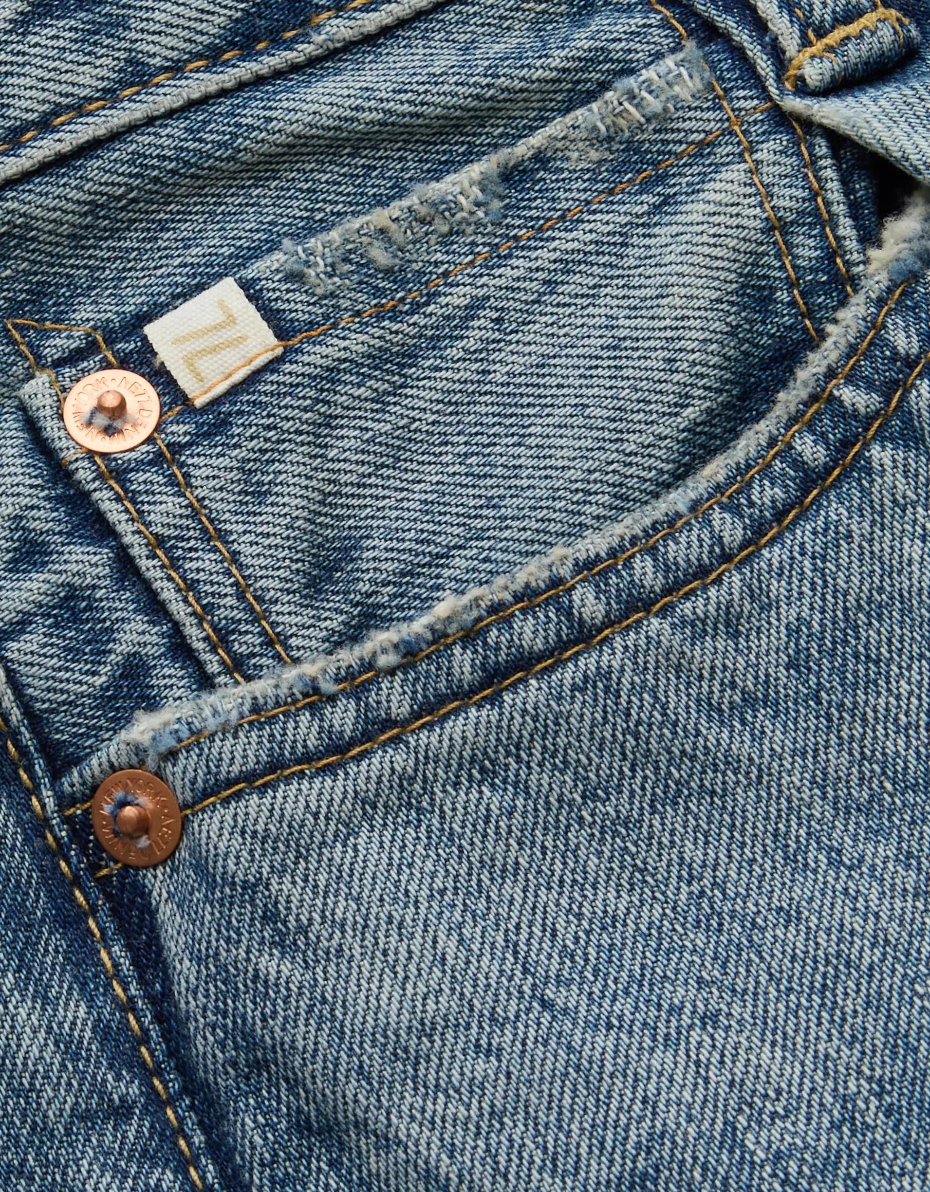 AE77 Premium Baggy Denim Short Product Image