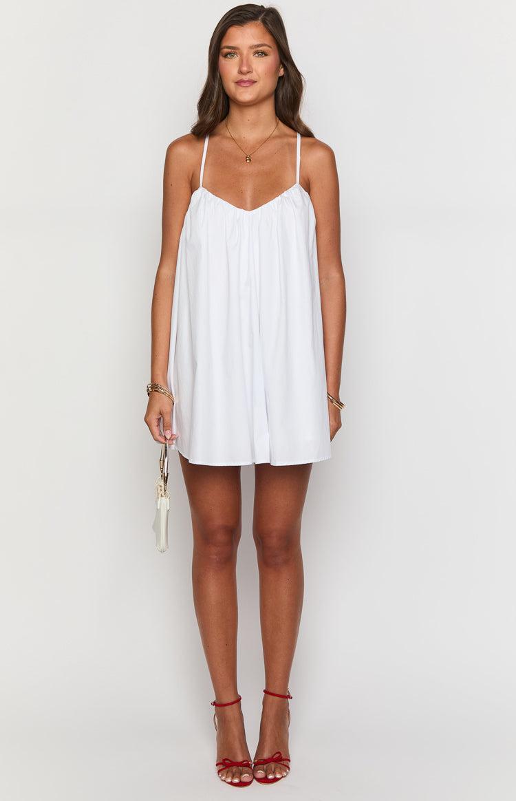 Lulu White Mini Dress Product Image