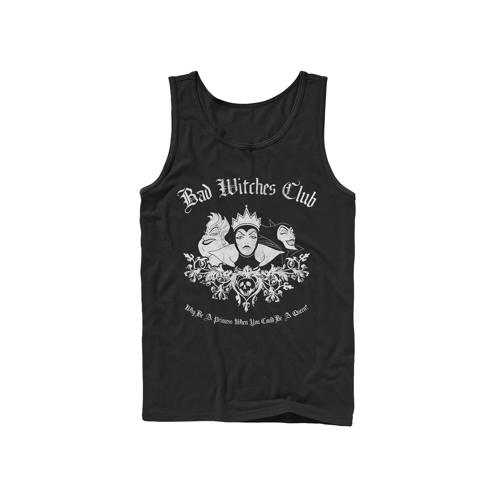 Disney's Villains Bad Witches Club Men's Group Shot Tank Top,  Product Image