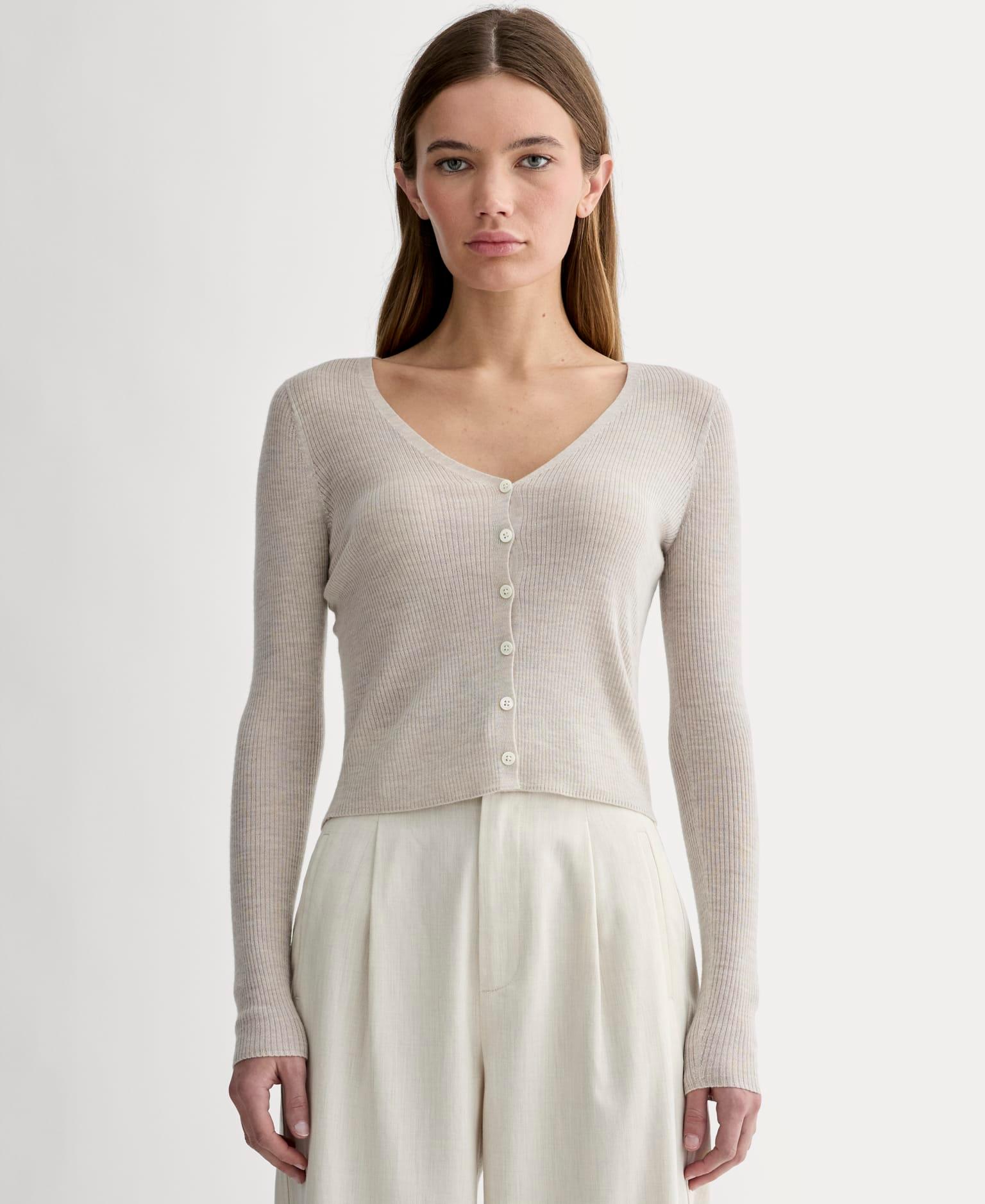 Womens Cardigan in Ultrasoft Merino by Everlane Product Image