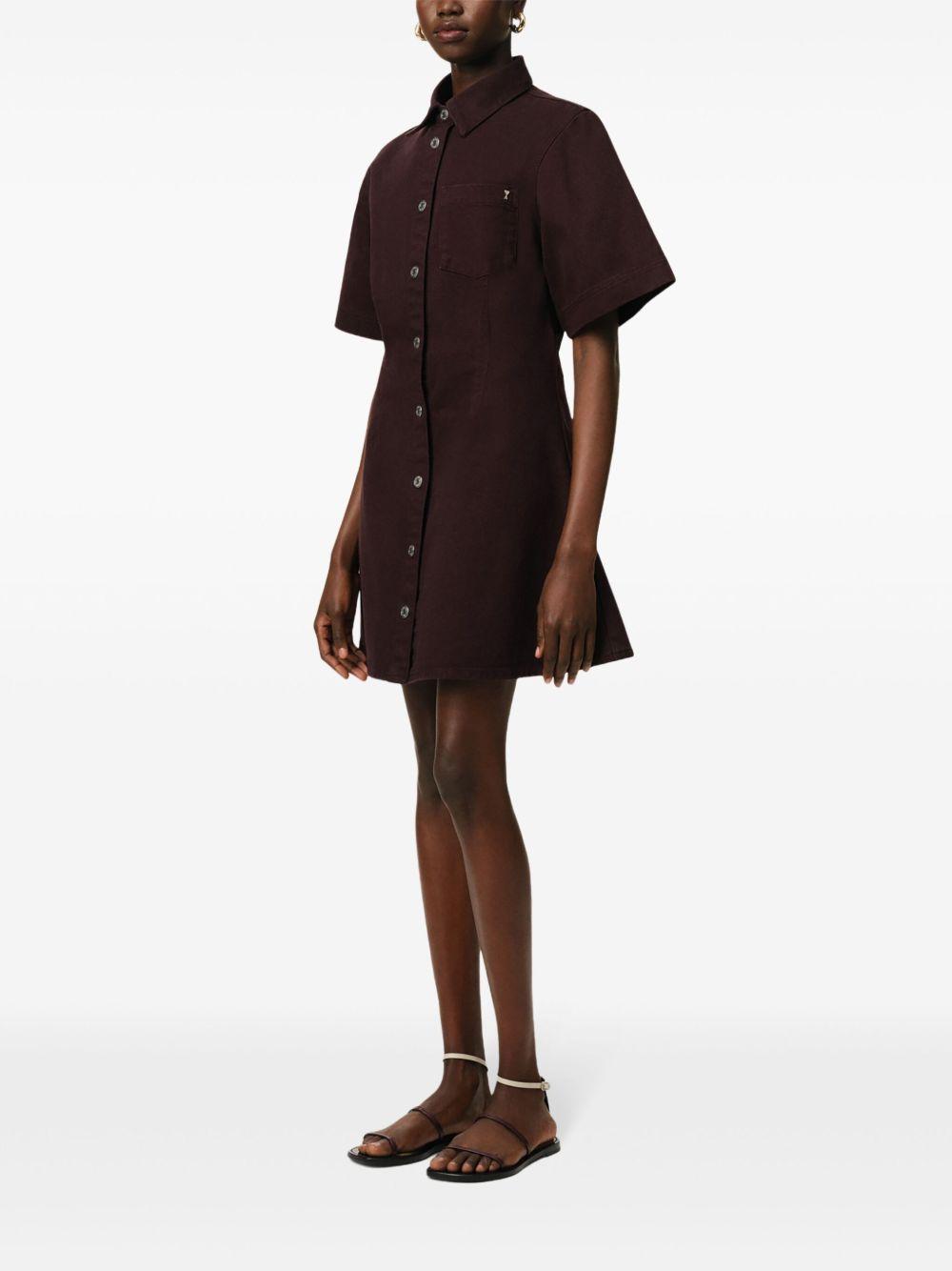 short-sleeve shirt dress Product Image