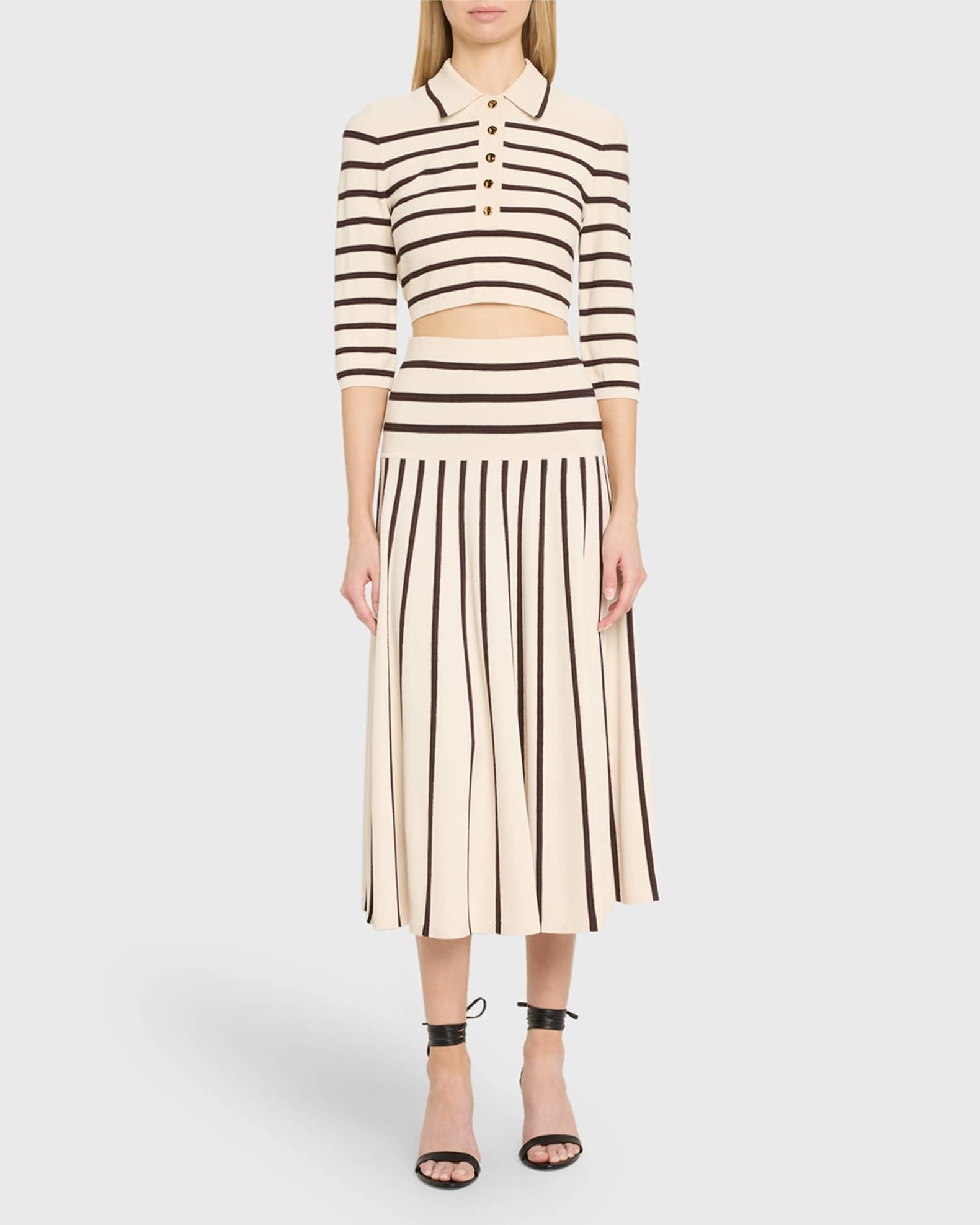 Illuminate Stripe Polo Top Product Image