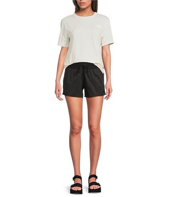 The North Face Evolution Floral Box Crew Neck Short Sleeves Graphic Knit Tee Product Image