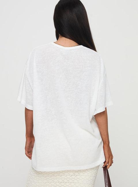 Nozomi Tee White Product Image