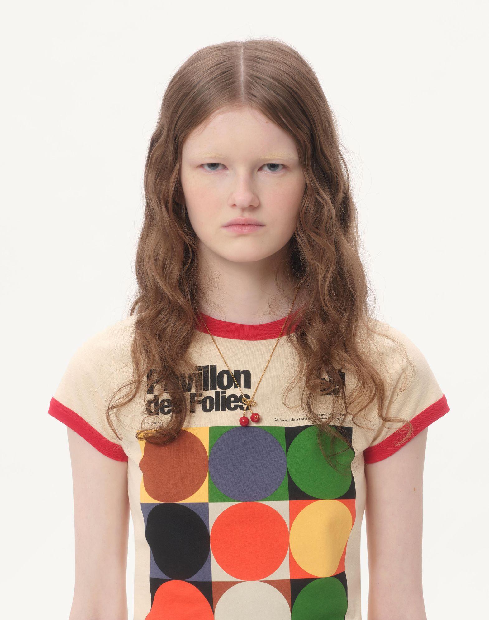 Printed Cotton Jersey T-Shirt Product Image