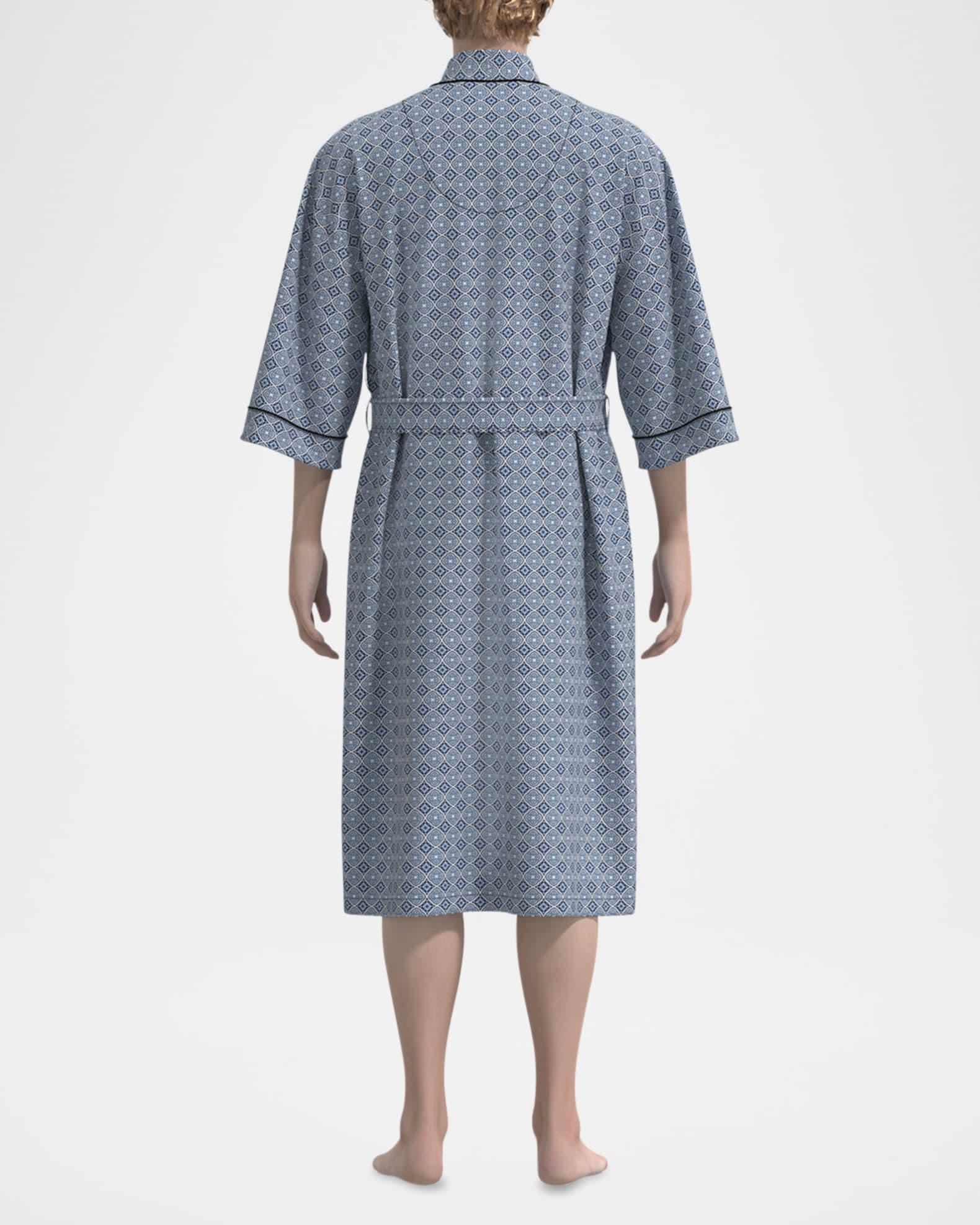 Men's Grecian Cotton Woven Robe Product Image