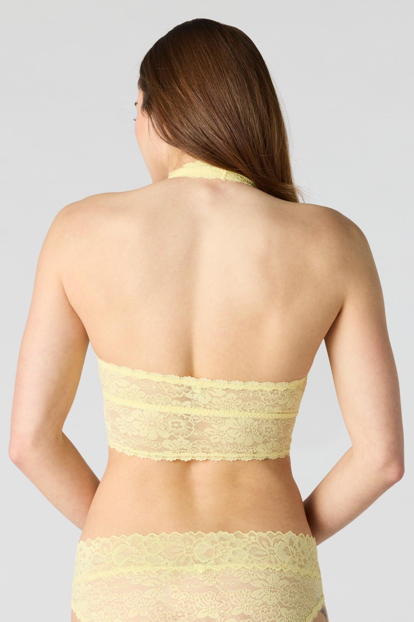 Lace Halter Bralette Female Product Image