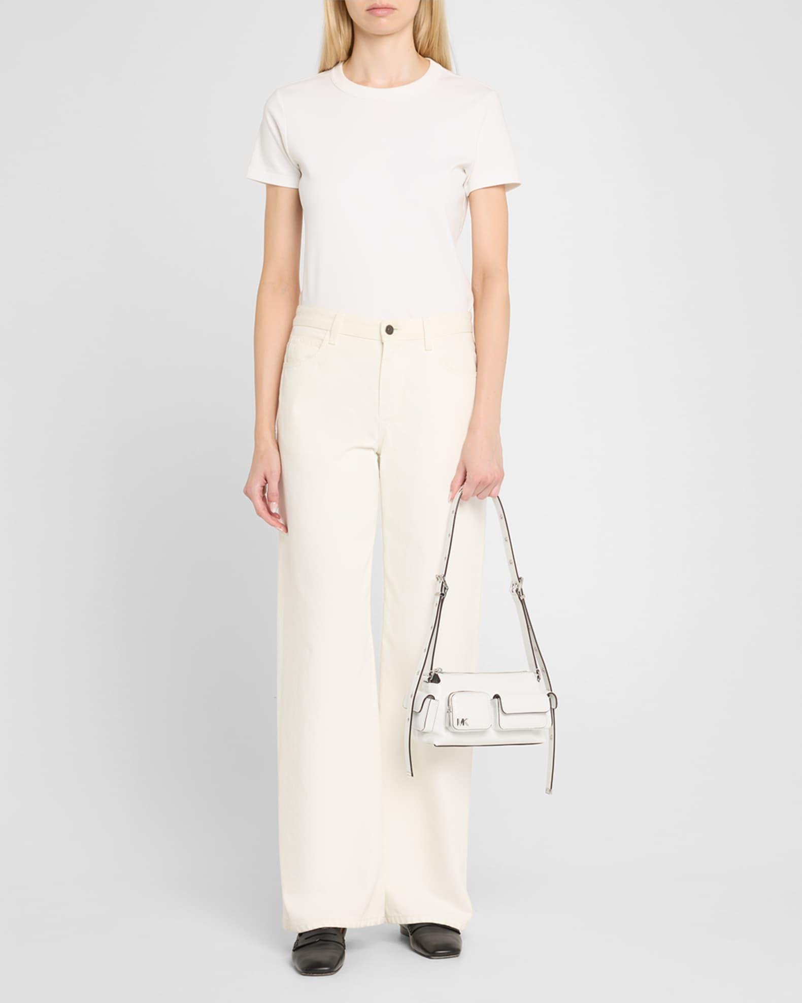 Dakota Small Leather Pocket Crossbody Bag Product Image