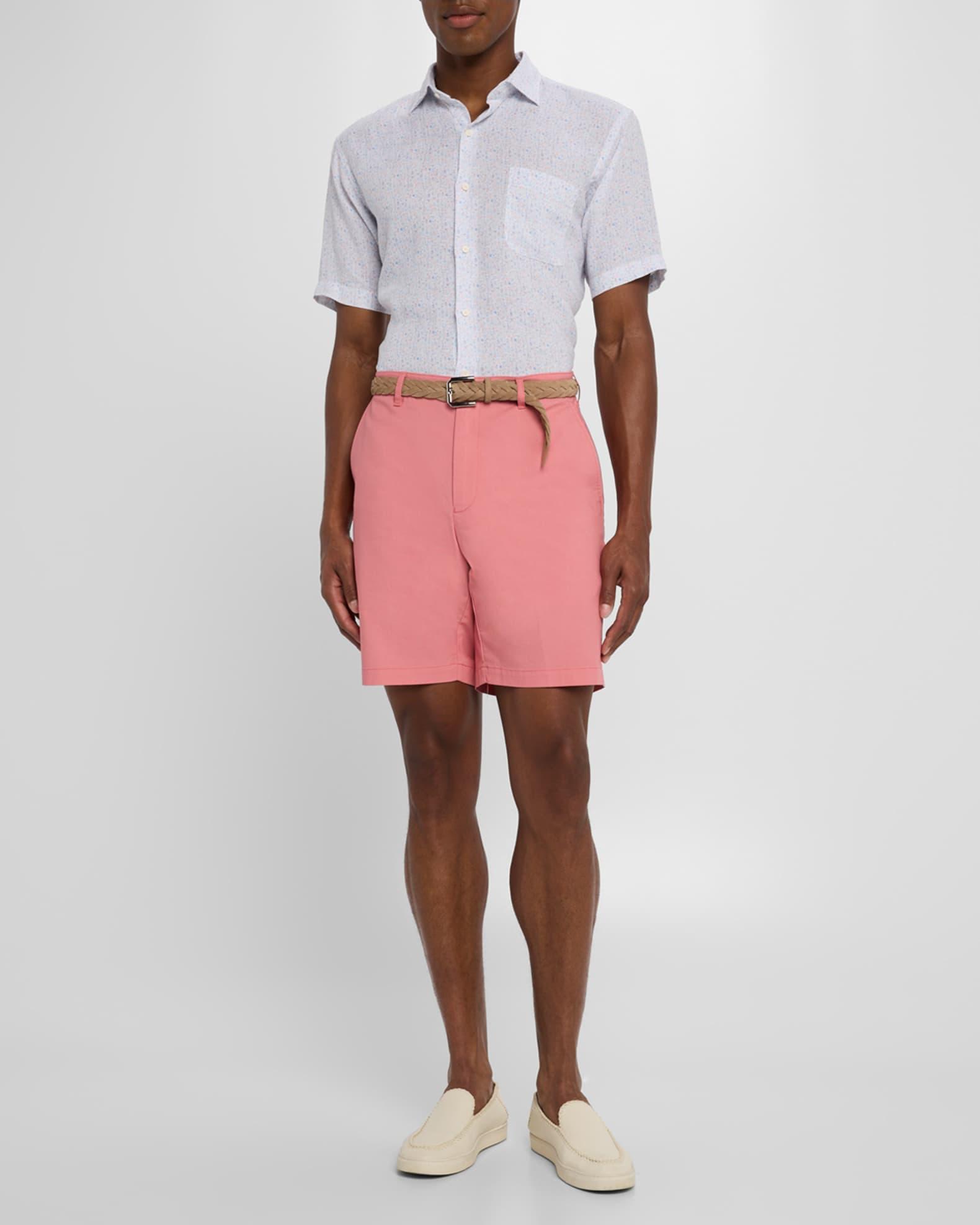 Men's Soiree Linen Short-Sleeve Shirt Product Image