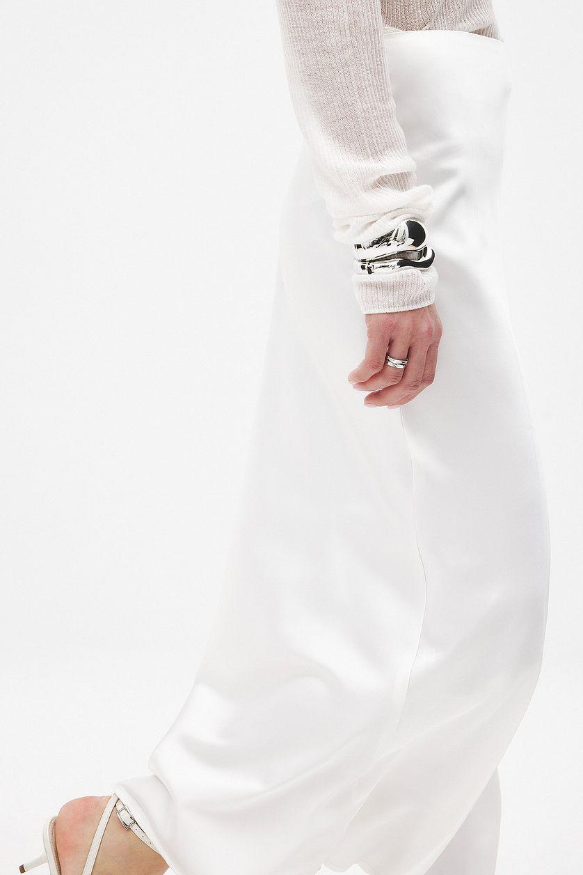 Satin Midi Skirt Product Image