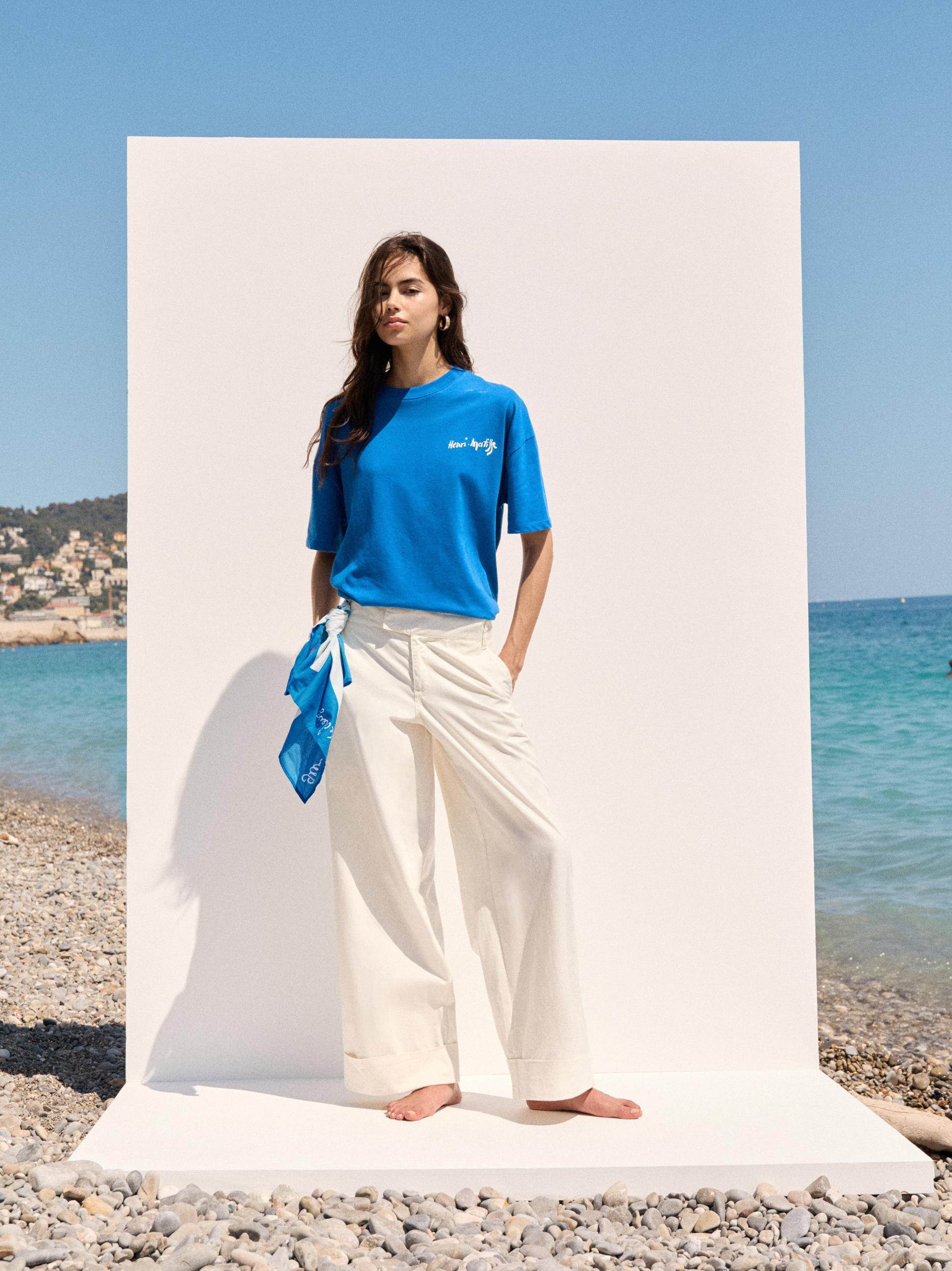 Blue Henri Matisse T-shirt Product Image