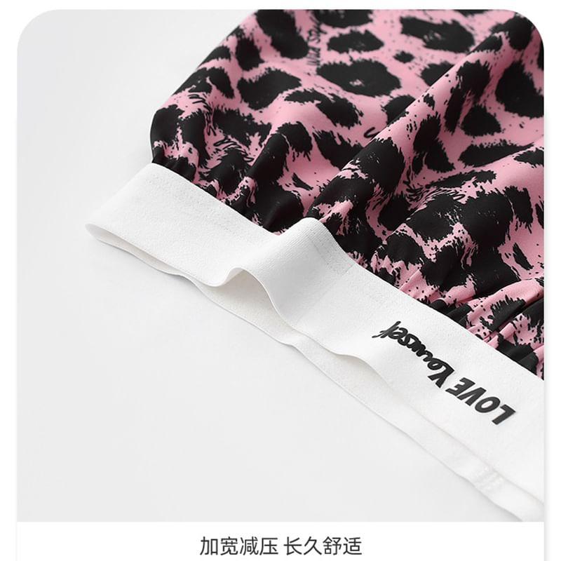 Leopard Print Boxer Brief / Set Product Image