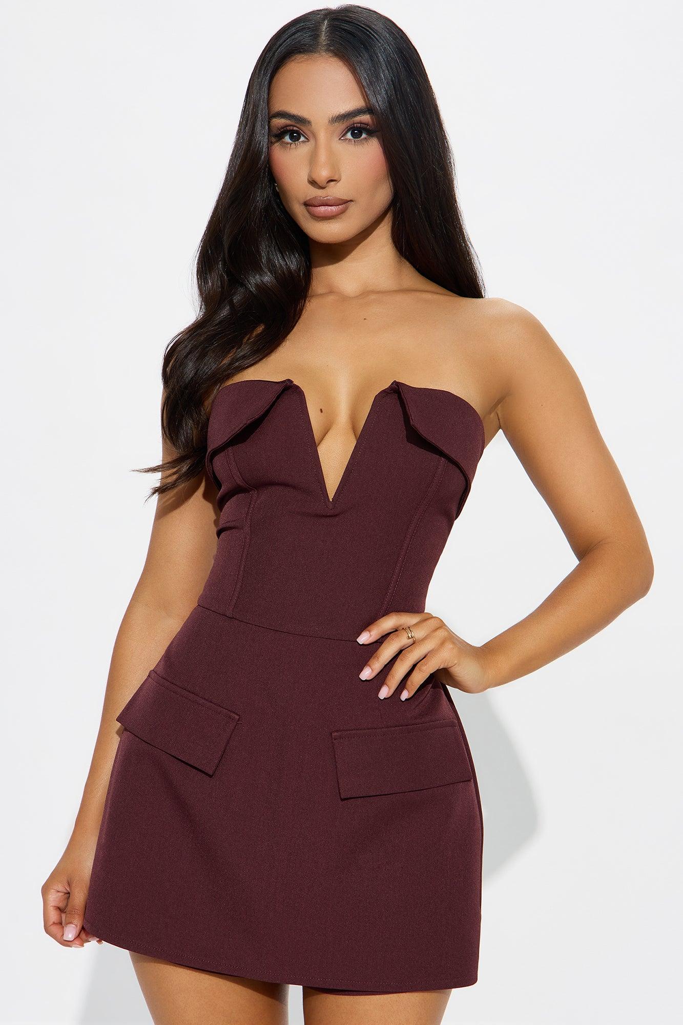High Expectations Romper - Mocha Female Product Image