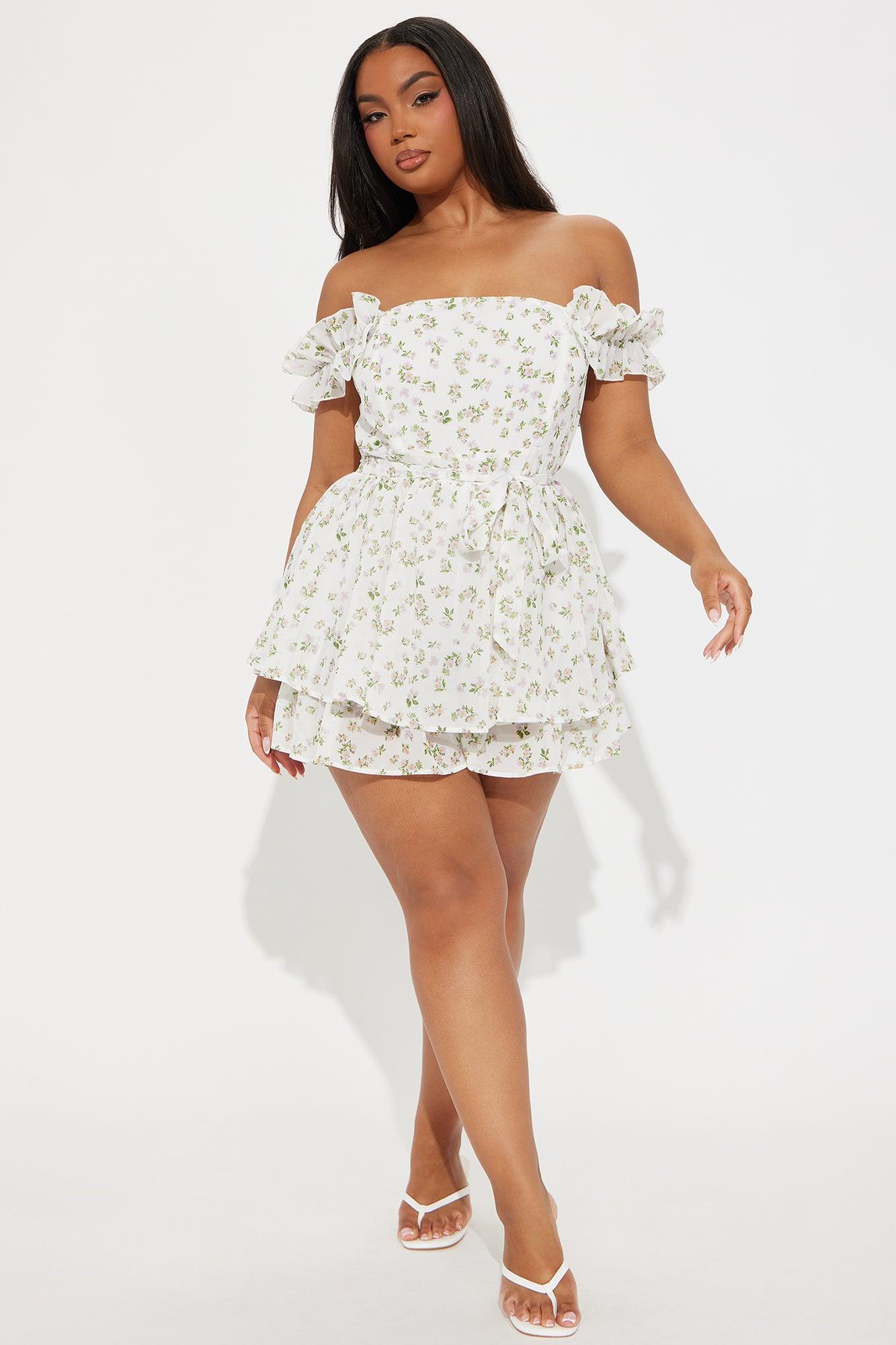 Gracie Romper - Ivory/combo Product Image