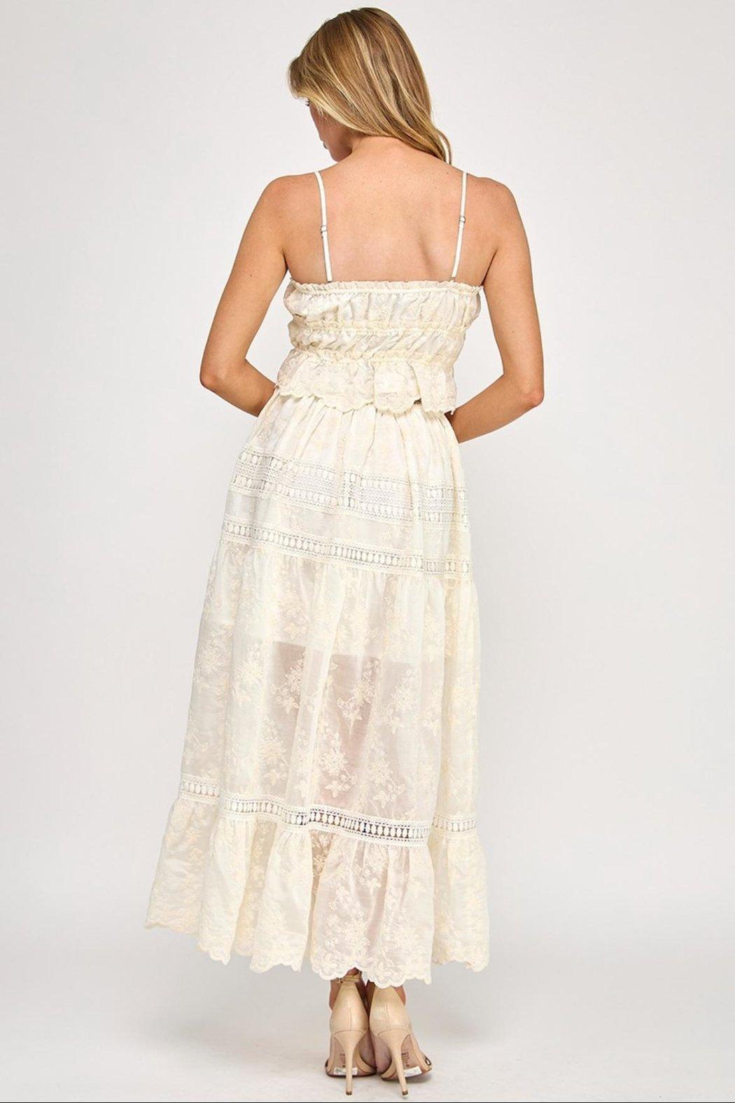 Floral Embroidered Set Product Image