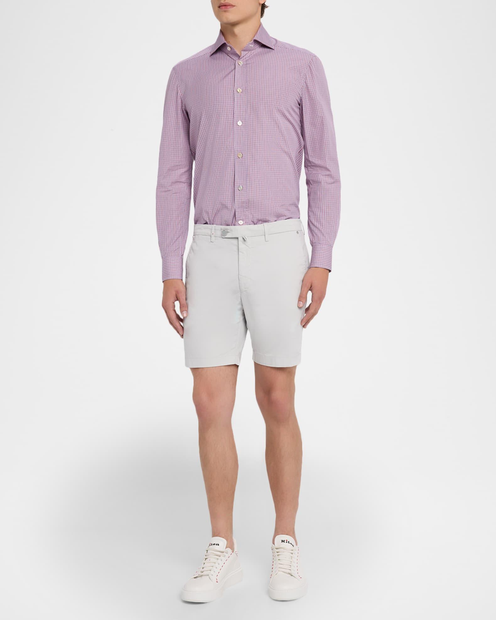 Men's Slim Flat-Front Shorts Product Image