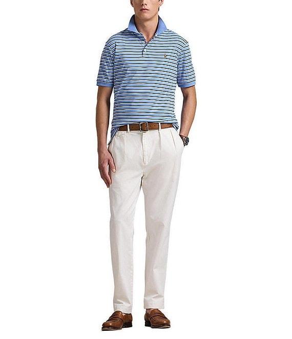 Polo Ralph Lauren Classic Fit Short Sleeve Striped Polo Shirt Product Image