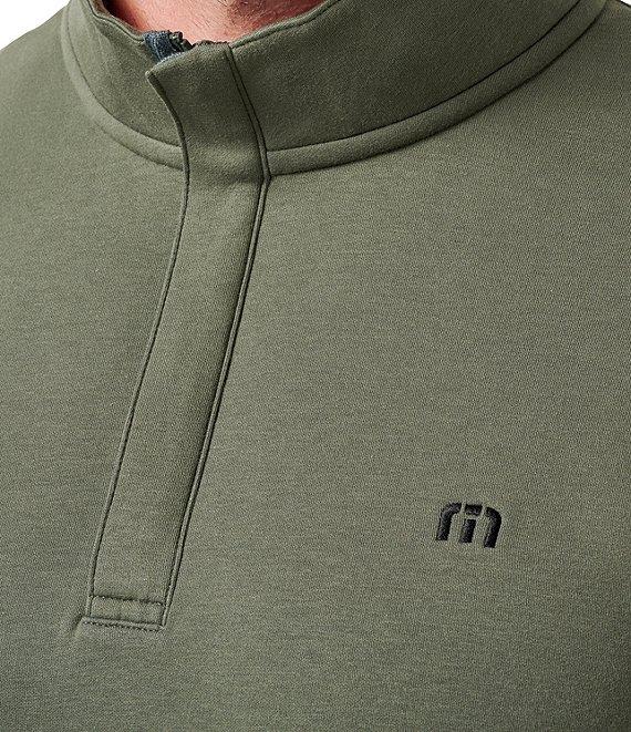 TravisMathew Cloud Quarter Zip 2.0 Fleece Pullover Product Image