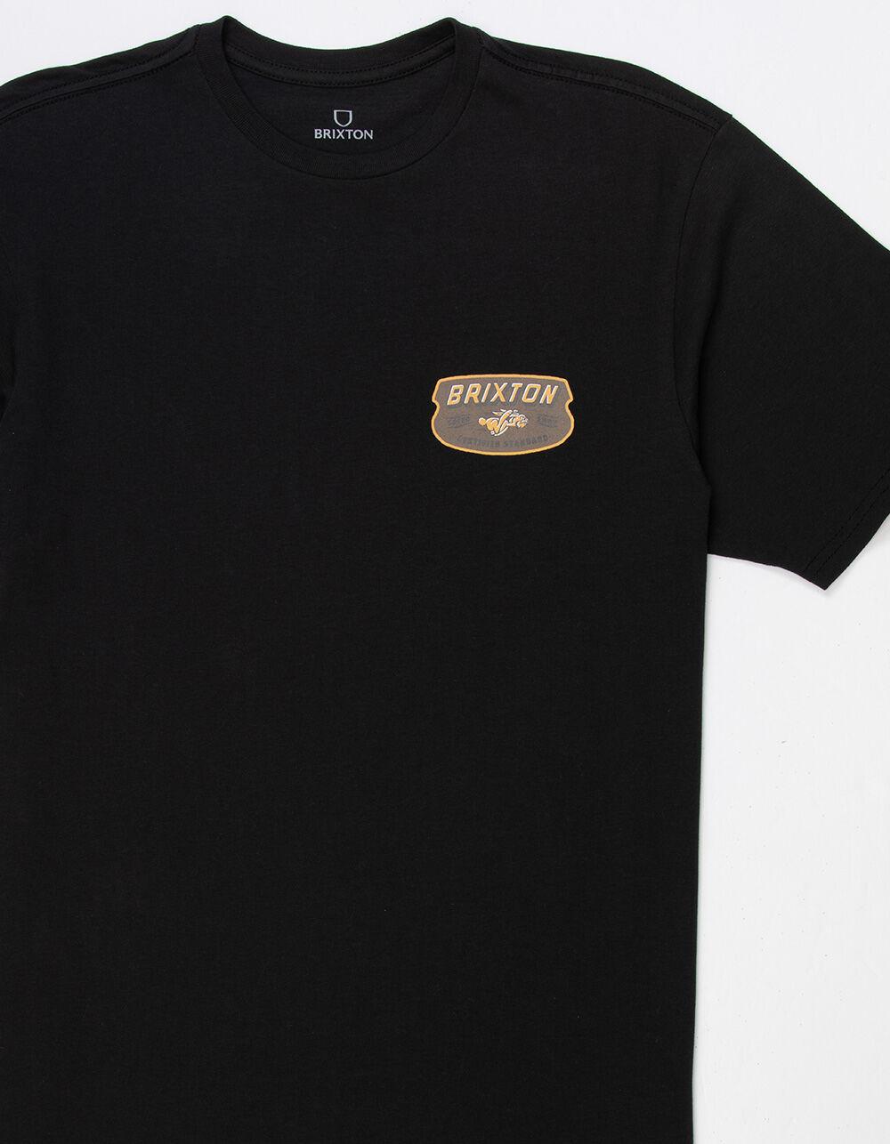 BRIXTON Clayburn Mens Tee - BLACK Product Image