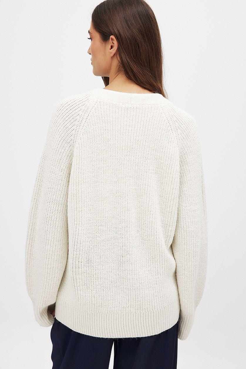 Oversized Knitted Cardigan Product Image