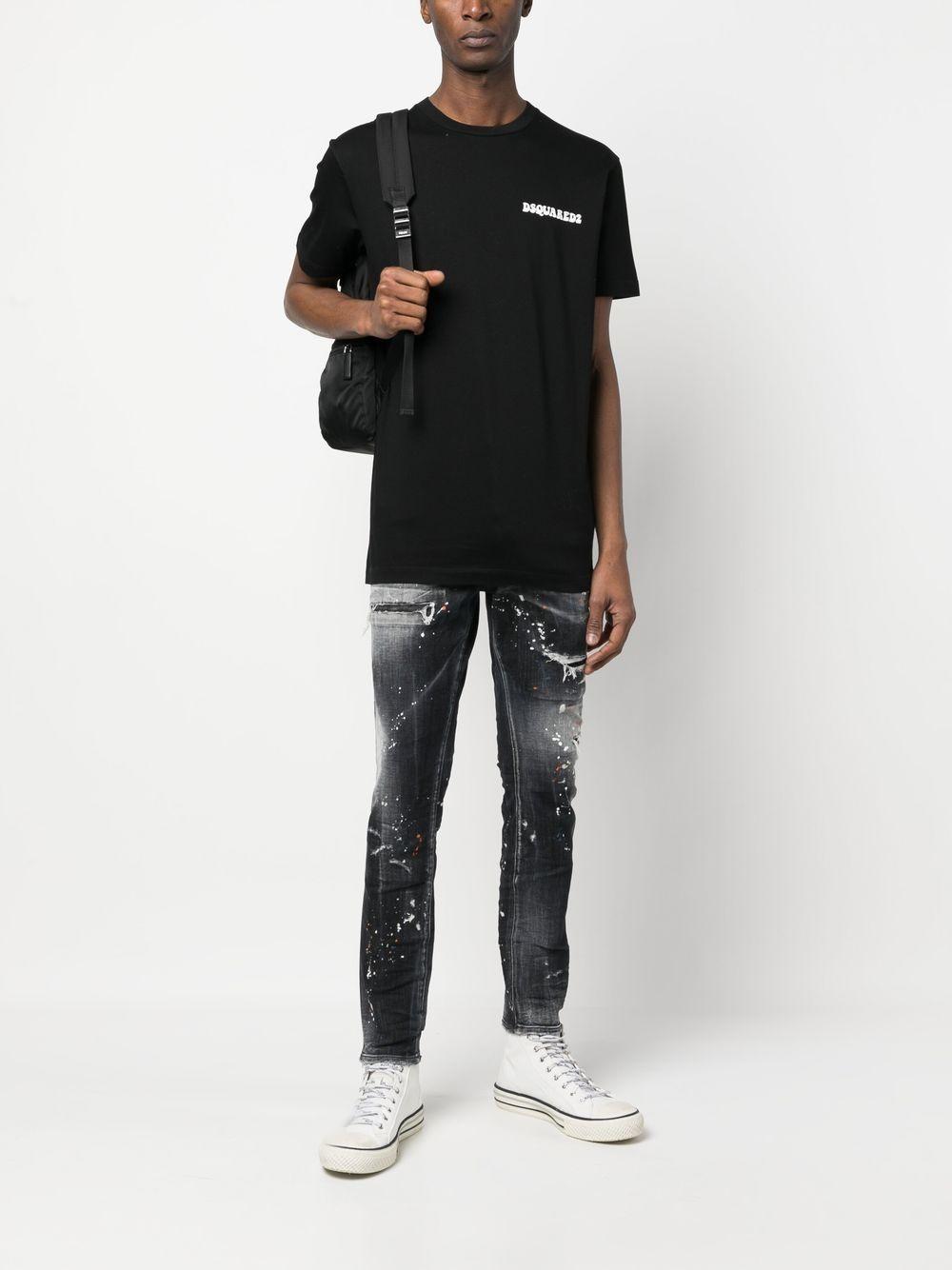 logo-print cotton T-shirt Product Image