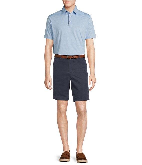 Cremieux Blue Label Madison Fit Flat Front Performance Stretch 9#double; Inseam Shorts Product Image