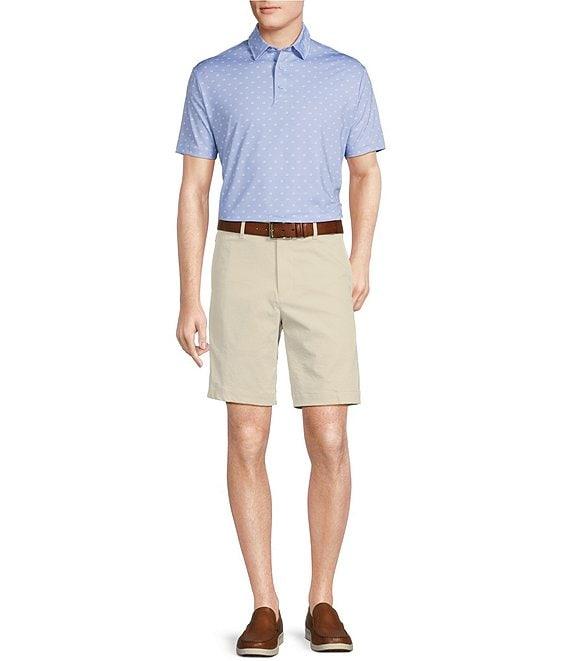 Cremieux Blue Label Performance Stretch Golf Cart Print Short Sleeve Polo Shirt Product Image