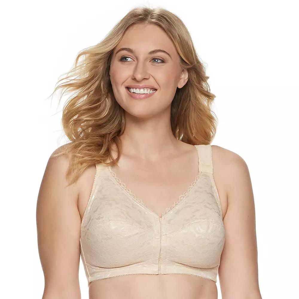 Lunaire Full Figure Front-Close Wireless Posture Bra 1628L, Women's,  Product Image