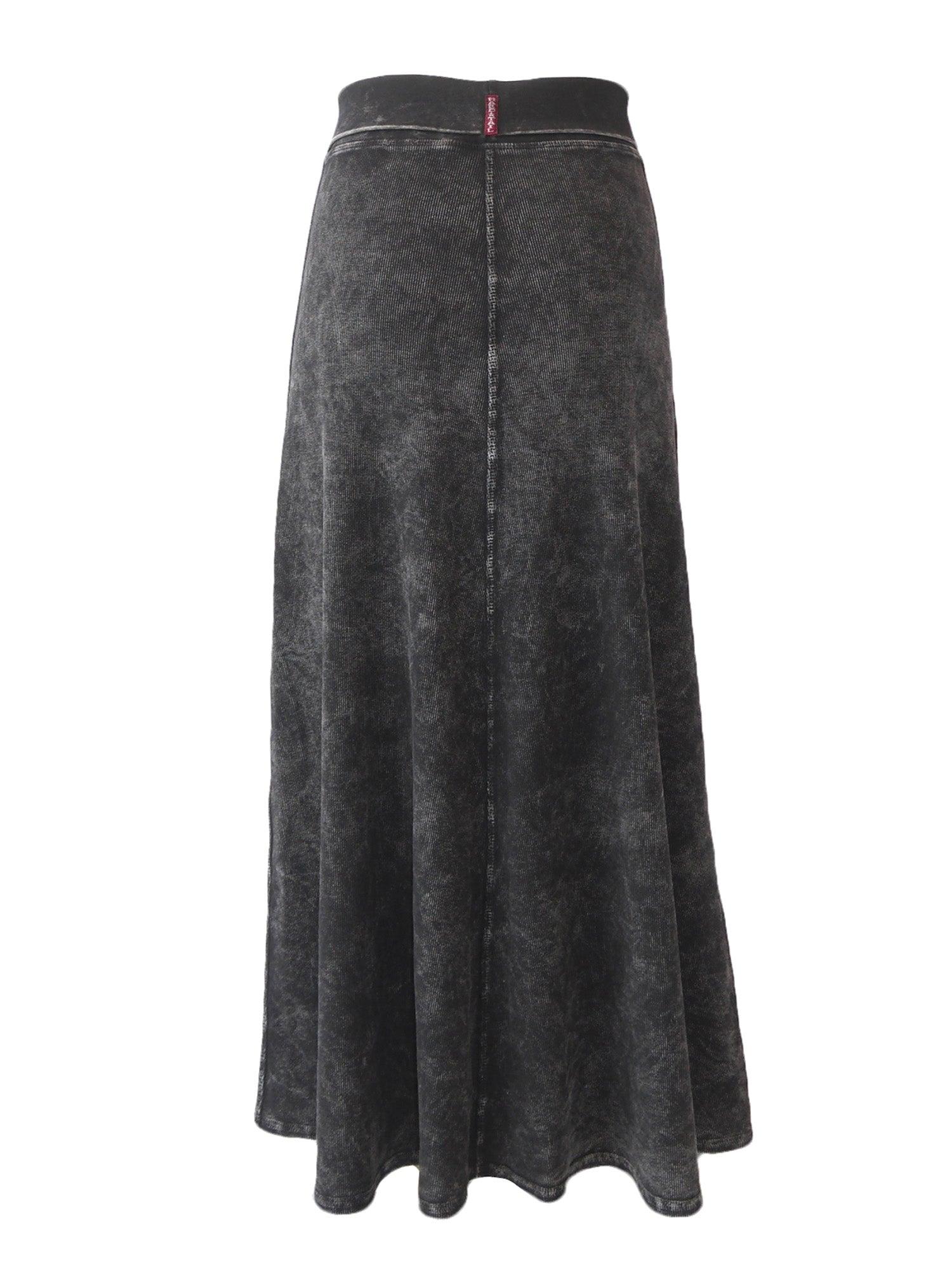 Hard Tail Ribbed Rolldown Long Skirt (Style CS-56) Product Image