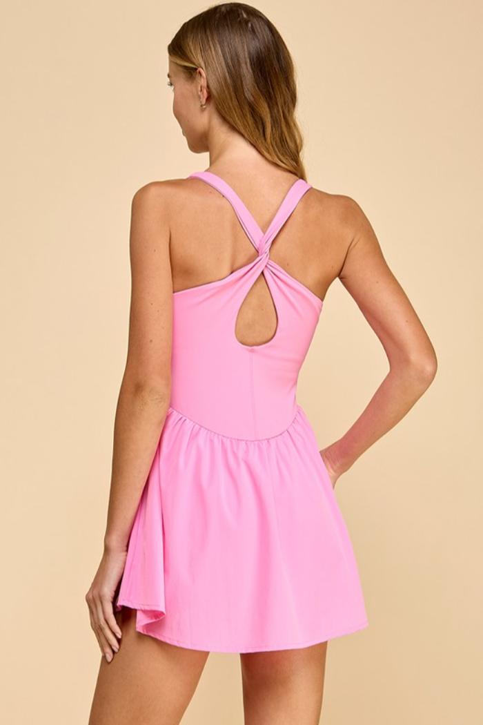 Twist Back Sport Dress Product Image