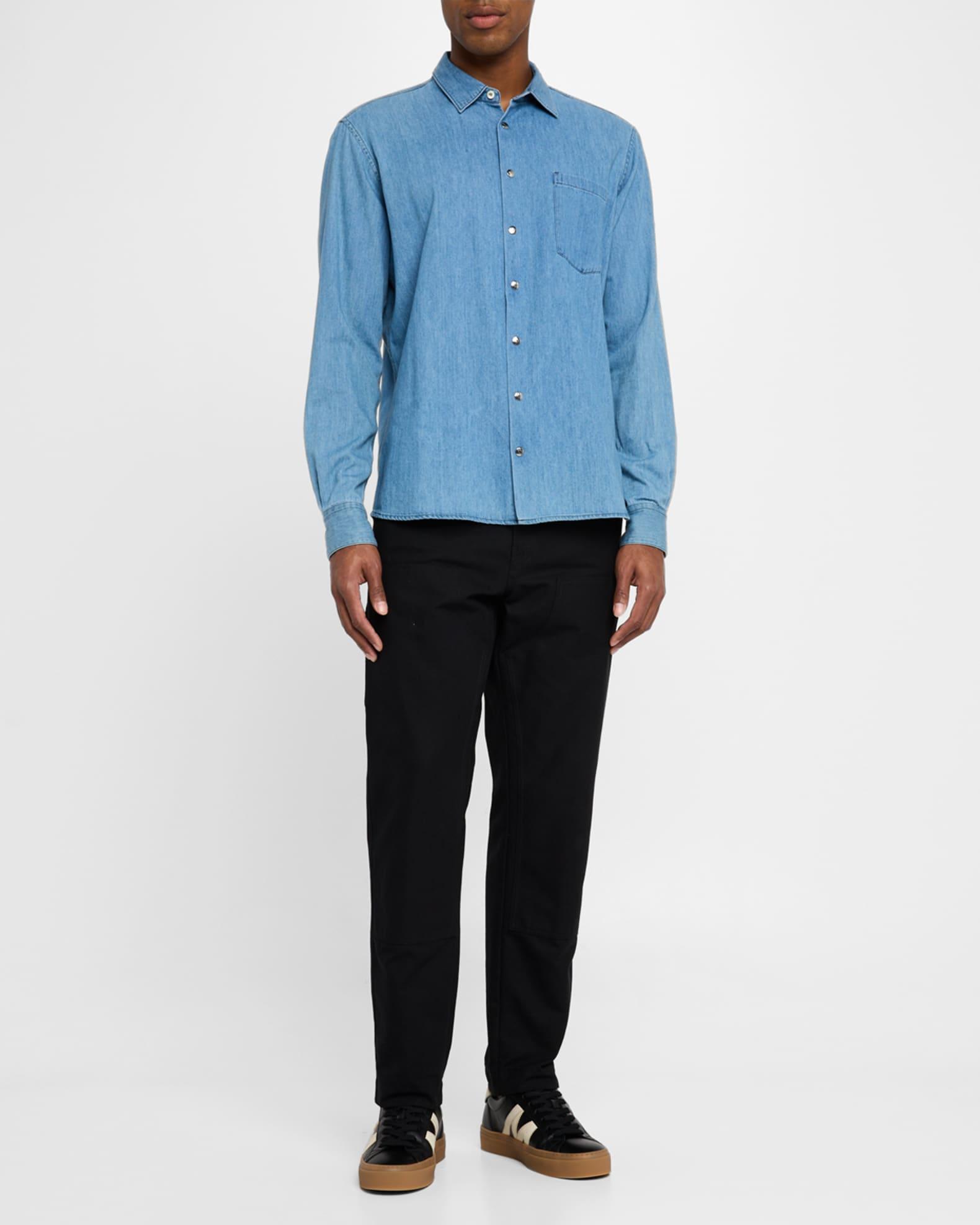 Men's Monaco2 Leather and Nubuck Low-Top Sneakers Product Image